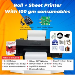 L1800 Roll printer with consumables