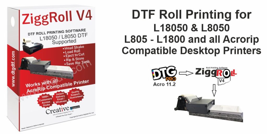ROLL PRINTING SOFTWARE FOR EPSON L18050 AND L8050
