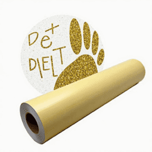 24 Inch Golden Glitter DTF Film - Jap-X - store.dtgdtf