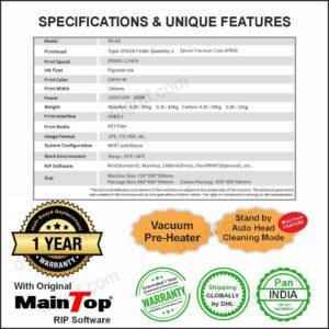 X ARC 600 PRO DTF Printer without Shaker & Oven - store.dtgdtf