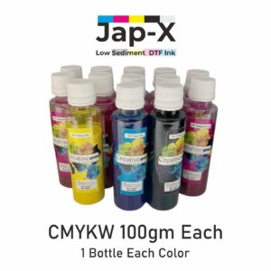 DTF Ink Set 100gmX5 Colors - store.dtgdtf